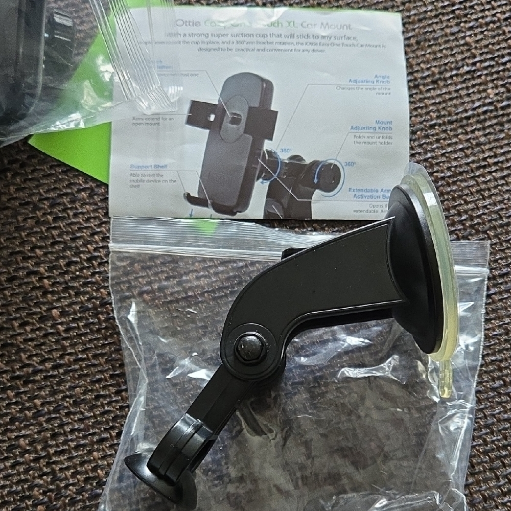 Easy One Touch XL Black Car Mount - Picture 7 of 7